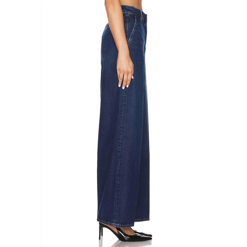 NEW FRAME wide trouser pants in blindspot - Picture 3 of 5